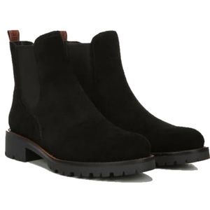 Sam Edelman Chelsea Boot (Jaclyn Suede Waterproof) Black